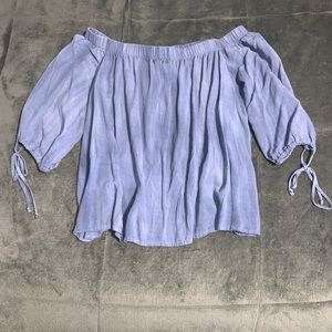 Polly & Esther Off-The-Shoulder Top